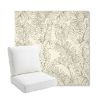Picture of Palma Whitesand | Bullnose Back Deep Seating Outdoor Cushions - Sunbrella© Fabric