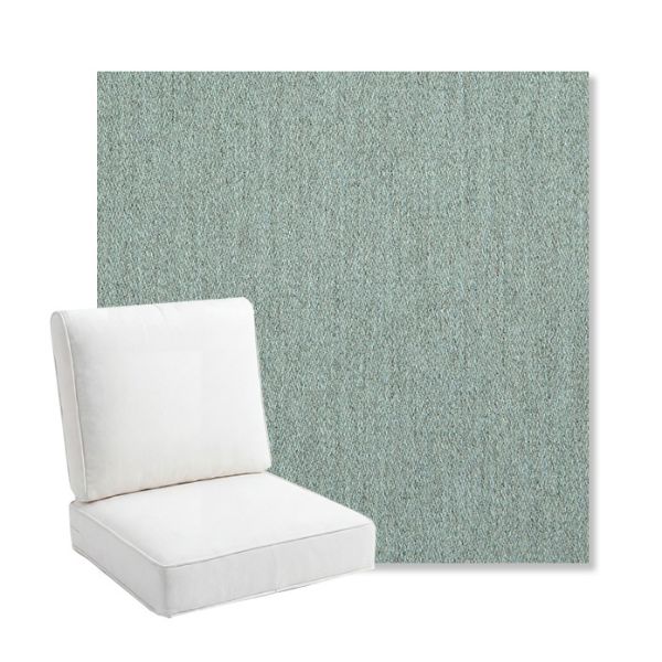 Picture of Pashmina Mist | Bullnose Back Deep Seating Outdoor Cushions - Sunbrella© Fabric