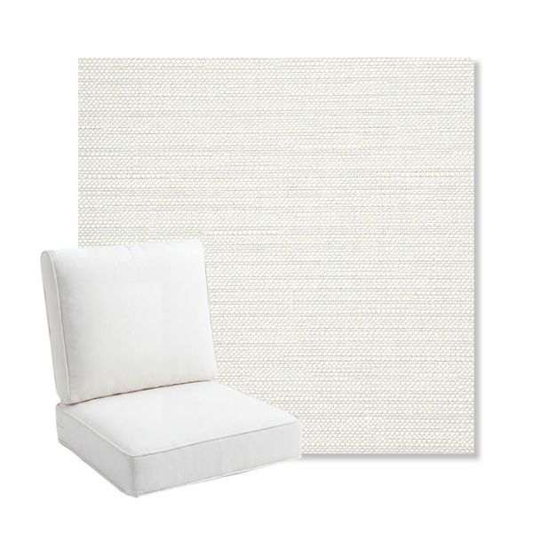 Picture of Piazza Cloud | Bullnose Back Deep Seating Outdoor Cushions - Sunbrella© Fabric