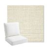 Picture of Piazza Vapor | Bullnose Back Deep Seating Outdoor Cushions - Sunbrella© Fabric