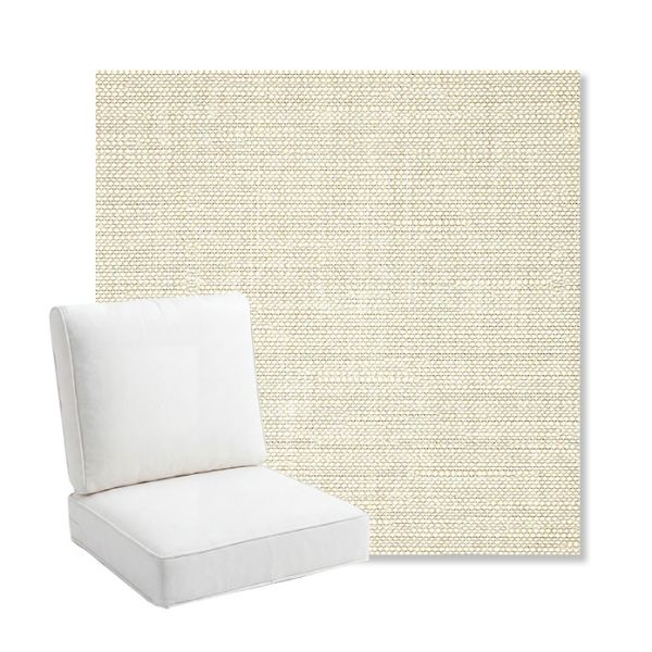 Picture of Piazza Vapor | Bullnose Back Deep Seating Outdoor Cushions - Sunbrella© Fabric