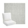 Picture of Pique Cloud | Bullnose Back Deep Seating Outdoor Cushions - Sunbrella© Fabric