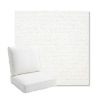 Picture of Platform Salt | Bullnose Back Deep Seating Outdoor Cushions - Sunbrella© Fabric