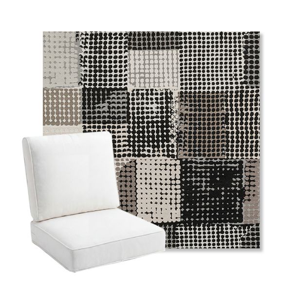 Picture of Pop Film | Bullnose Back Deep Seating Outdoor Cushions - Sunbrella© Fabric