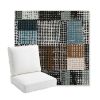 Picture of Pop Fizz | Bullnose Back Deep Seating Outdoor Cushions - Sunbrella© Fabric