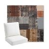 Picture of Pop Punchcard | Bullnose Back Deep Seating Outdoor Cushions - Sunbrella© Fabric