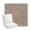 Picture of Poros Rattan | Bullnose Back Deep Seating Outdoor Cushions - Sunbrella© Fabric