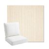 Picture of Posh Linen | Bullnose Back Deep Seating Outdoor Cushions - Sunbrella© Fabric