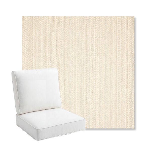 Picture of Posh Linen | Bullnose Back Deep Seating Outdoor Cushions - Sunbrella© Fabric