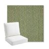 Picture of Posh Shamrock | Bullnose Back Deep Seating Outdoor Cushions - Sunbrella© Fabric