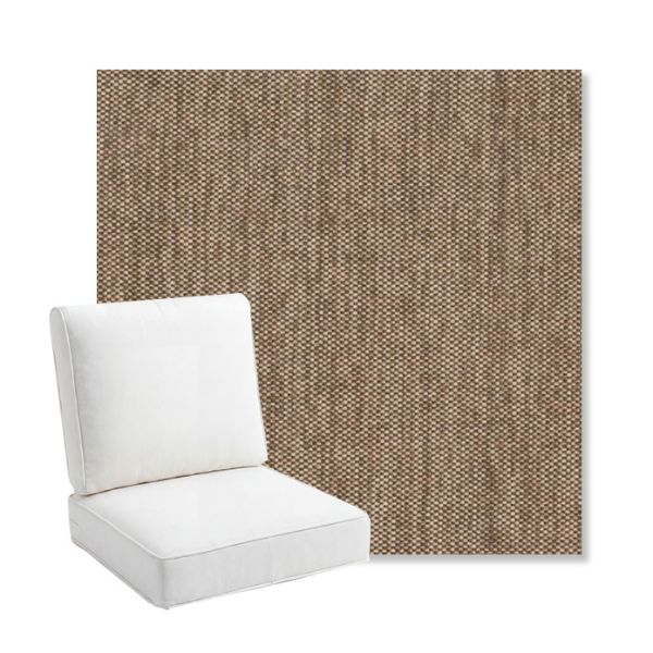 Picture of Proof Fossil | Bullnose Back Deep Seating Outdoor Cushions - Sunbrella© Fabric