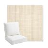 Picture of Proven Flax | Bullnose Back Deep Seating Outdoor Cushions - Sunbrella© Fabric