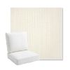Picture of Proven Ivory | Bullnose Back Deep Seating Outdoor Cushions - Sunbrella© Fabric