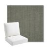 Picture of Proven Olive | Bullnose Back Deep Seating Outdoor Cushions - Sunbrella© Fabric