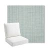 Picture of Proven Seaglass | Bullnose Back Deep Seating Outdoor Cushions - Sunbrella© Fabric