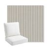 Picture of Refresh Spa | Bullnose Back Deep Seating Outdoor Cushions - Sunbrella© Fabric
