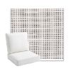 Picture of Rest Ink | Bullnose Back Deep Seating Outdoor Cushions - Sunbrella© Fabric