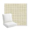 Picture of Rest Meadow | Bullnose Back Deep Seating Outdoor Cushions - Sunbrella© Fabric