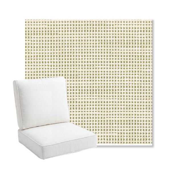 Picture of Rest Meadow | Bullnose Back Deep Seating Outdoor Cushions - Sunbrella© Fabric