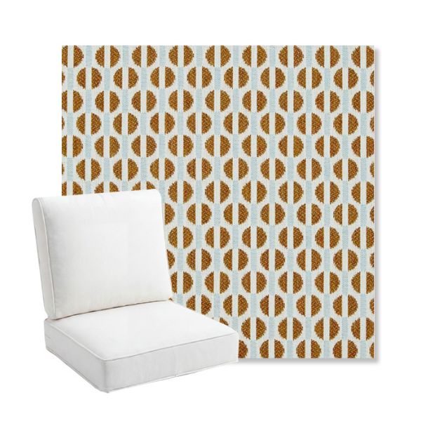 Picture of Reveal Canyon | Bullnose Back Deep Seating Outdoor Cushions - Sunbrella© Fabric