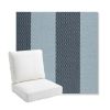 Picture of Rothko Oceanfront | Bullnose Back Deep Seating Outdoor Cushions - Sunbrella© Fabric