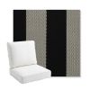 Picture of Rothko Stone Harbor | Bullnose Back Deep Seating Outdoor Cushions - Sunbrella© Fabric