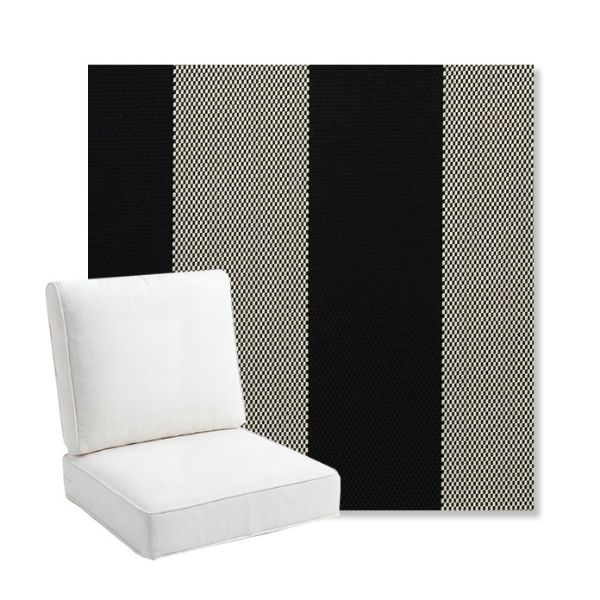 Picture of Rothko Stone Harbor | Bullnose Back Deep Seating Outdoor Cushions - Sunbrella© Fabric
