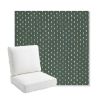 Picture of Royale Moss | Bullnose Back Deep Seating Outdoor Cushions - Sunbrella© Fabric