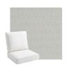 Picture of Sailcloth Seagull | Bullnose Back Deep Seating Outdoor Cushions - Sunbrella© Fabric