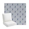 Picture of Schooner Neptune | Bullnose Back Deep Seating Outdoor Cushions - Sunbrella© Fabric