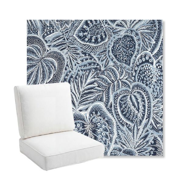 Picture of Sensibility Harbor | Bullnose Back Deep Seating Outdoor Cushions - Sunbrella© Fabric
