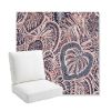Picture of Sensibility Splendor | Bullnose Back Deep Seating Outdoor Cushions - Sunbrella© Fabric