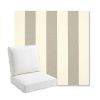 Picture of Solana Seagull | Bullnose Back Deep Seating Outdoor Cushions - Sunbrella© Fabric