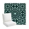 Picture of Sundial Seaweed | Bullnose Back Deep Seating Outdoor Cushions - Sunbrella© Fabric