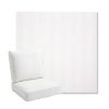 Picture of Switch Salt | Bullnose Back Deep Seating Outdoor Cushions - Sunbrella© Fabric