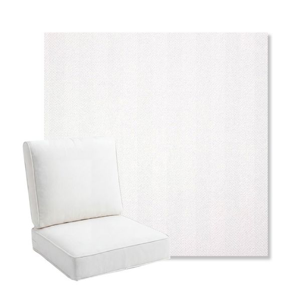 Picture of Switch Salt | Bullnose Back Deep Seating Outdoor Cushions - Sunbrella© Fabric