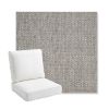 Picture of Tailored Fog | Bullnose Back Deep Seating Outdoor Cushions - Sunbrella© Fabric