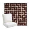 Picture of Toggle Plumberry | Bullnose Back Deep Seating Outdoor Cushions - Sunbrella© Fabric
