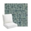 Picture of Toggle Splash | Bullnose Back Deep Seating Outdoor Cushions - Sunbrella© Fabric