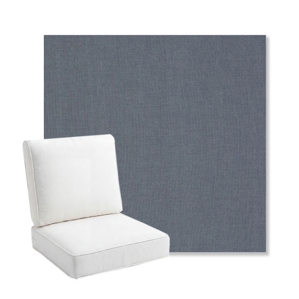 Picture of Tucker Bayfront | Bullnose Back Deep Seating Outdoor Cushions - Sunbrella© Fabric