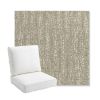 Picture of Vista Seasalt | Bullnose Back Deep Seating Outdoor Cushions - Sunbrella© Fabric