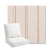 Picture of Wayward Wren | Bullnose Back Deep Seating Outdoor Cushions - Sunbrella© Fabric