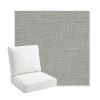 Picture of Willa Celery | Bullnose Back Deep Seating Outdoor Cushions - Sunbrella© Fabric