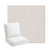 Picture of Willa Cloud | Bullnose Back Deep Seating Outdoor Cushions - Sunbrella© Fabric
