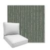 Picture of Abundant Seaglass | Boxed Deep Seating Patio Chair Cushion – Sunbrella© Fabric