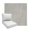 Picture of Adena Pebble | Boxed Deep Seating Patio Chair Cushion – Sunbrella© Fabric