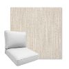 Picture of Adena Sand | Boxed Deep Seating Patio Chair Cushion – Sunbrella© Fabric