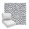Picture of Agra Indigo | Boxed Deep Seating Patio Chair Cushion – Sunbrella© Fabric
