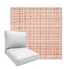 Picture of Benson Guava | Boxed Deep Seating Patio Chair Cushion – Sunbrella© Fabric