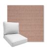 Picture of Boardwalk Taffy | Boxed Deep Seating Patio Chair Cushion – Sunbrella© Fabric